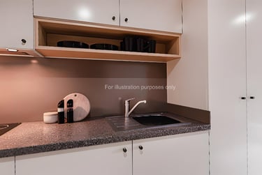 1 bed studio, Canongate, Holyrood, Edinburgh, EH88BN - Image 4